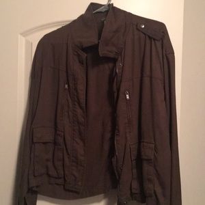 Army green jacket